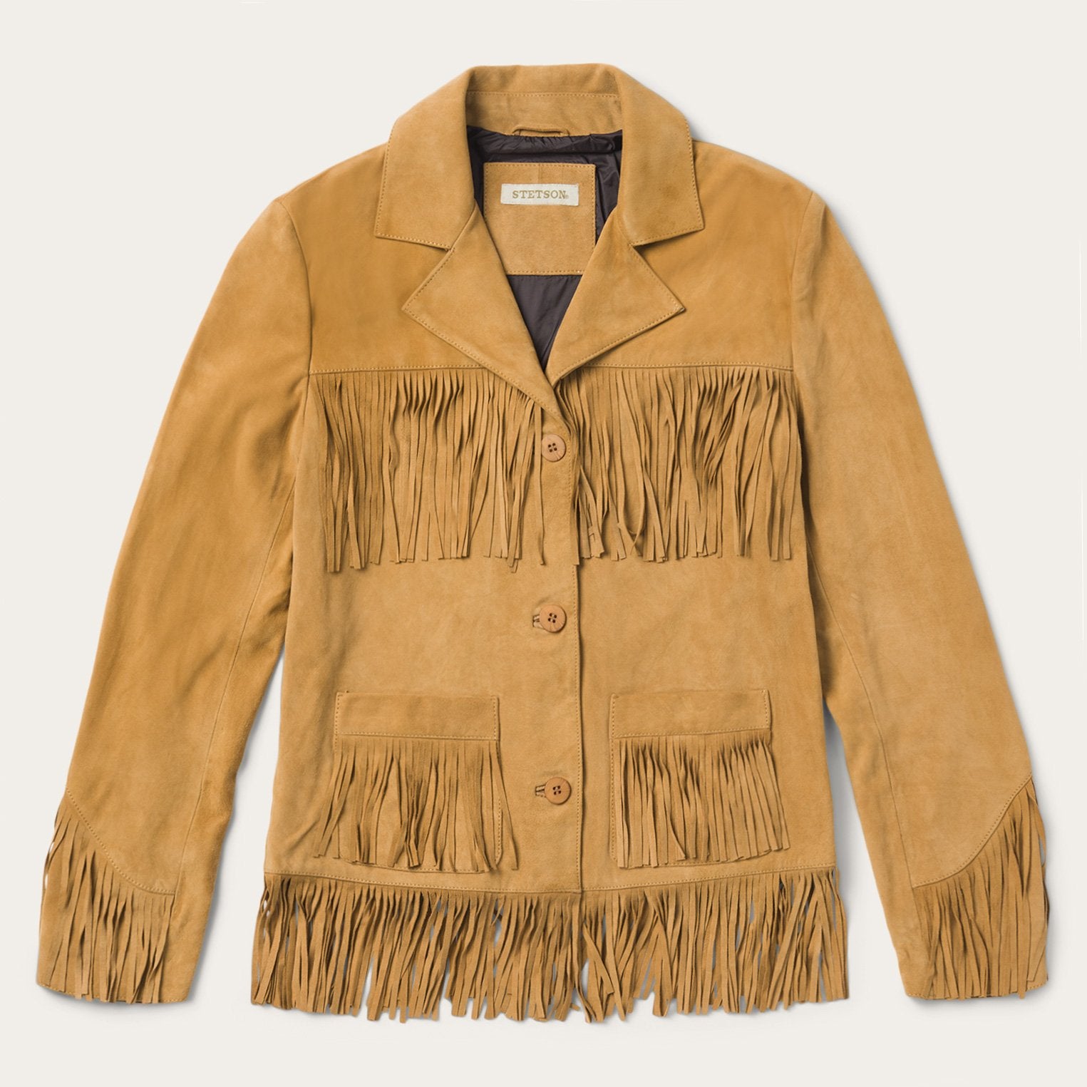 Stylish Suede Fringe Jacket for Women