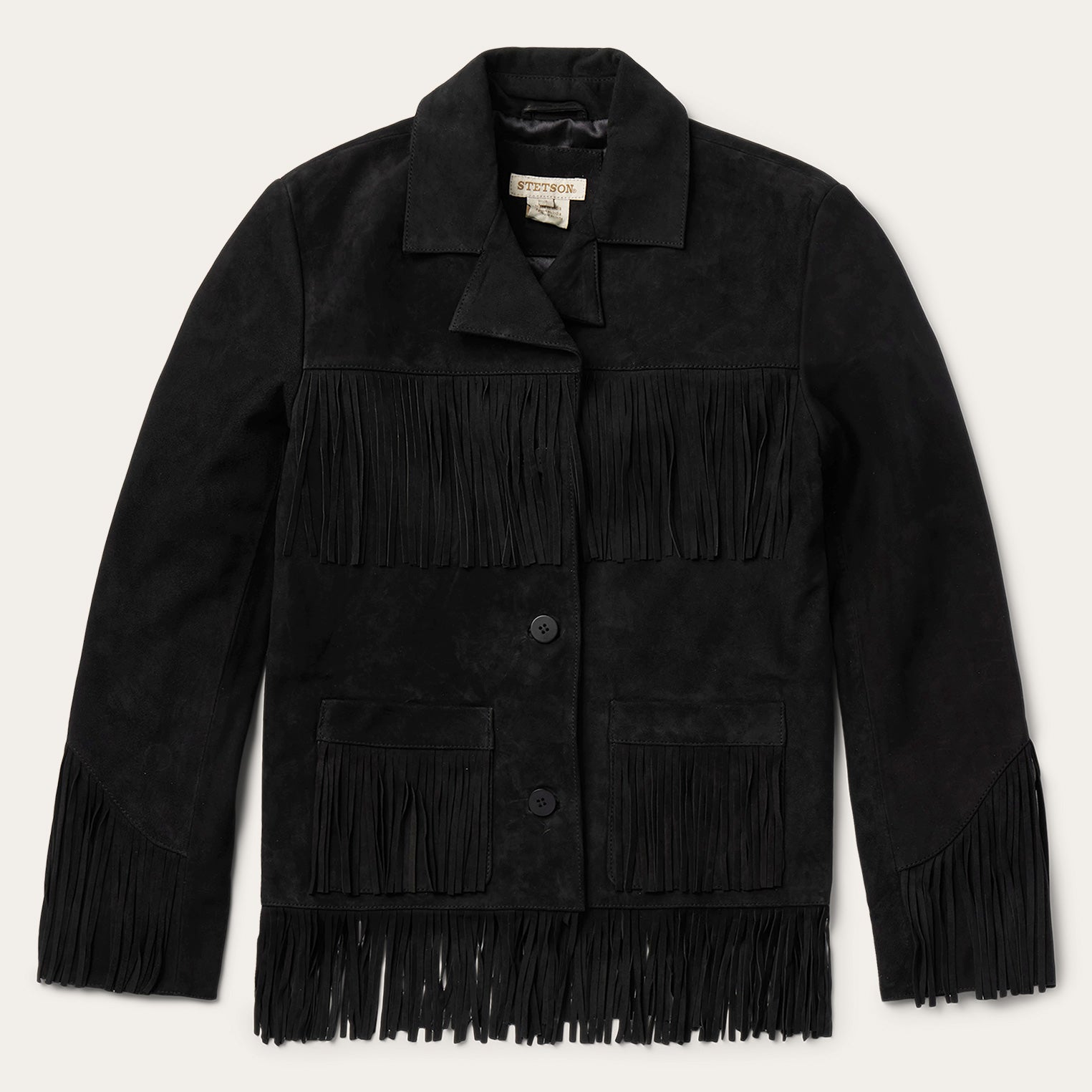Stylish Suede Fringe Jacket for Women