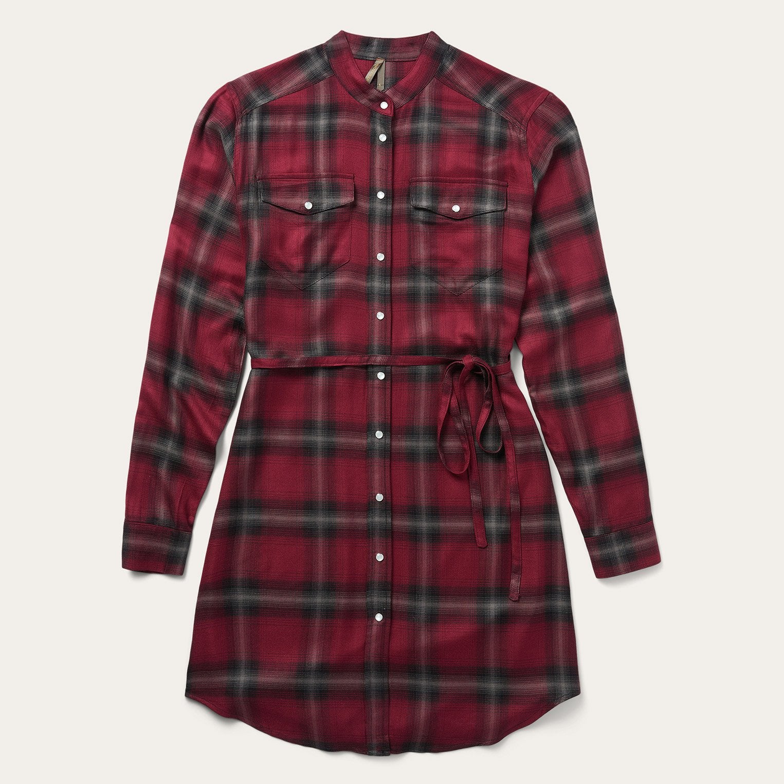 Plaid Tie Dress for Women - Stylish Harvest Design