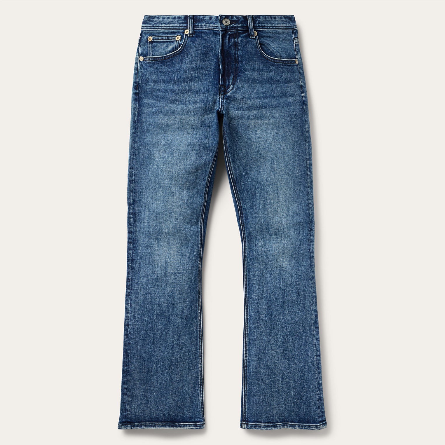 Stretch Rocker Fit Jeans for Comfort