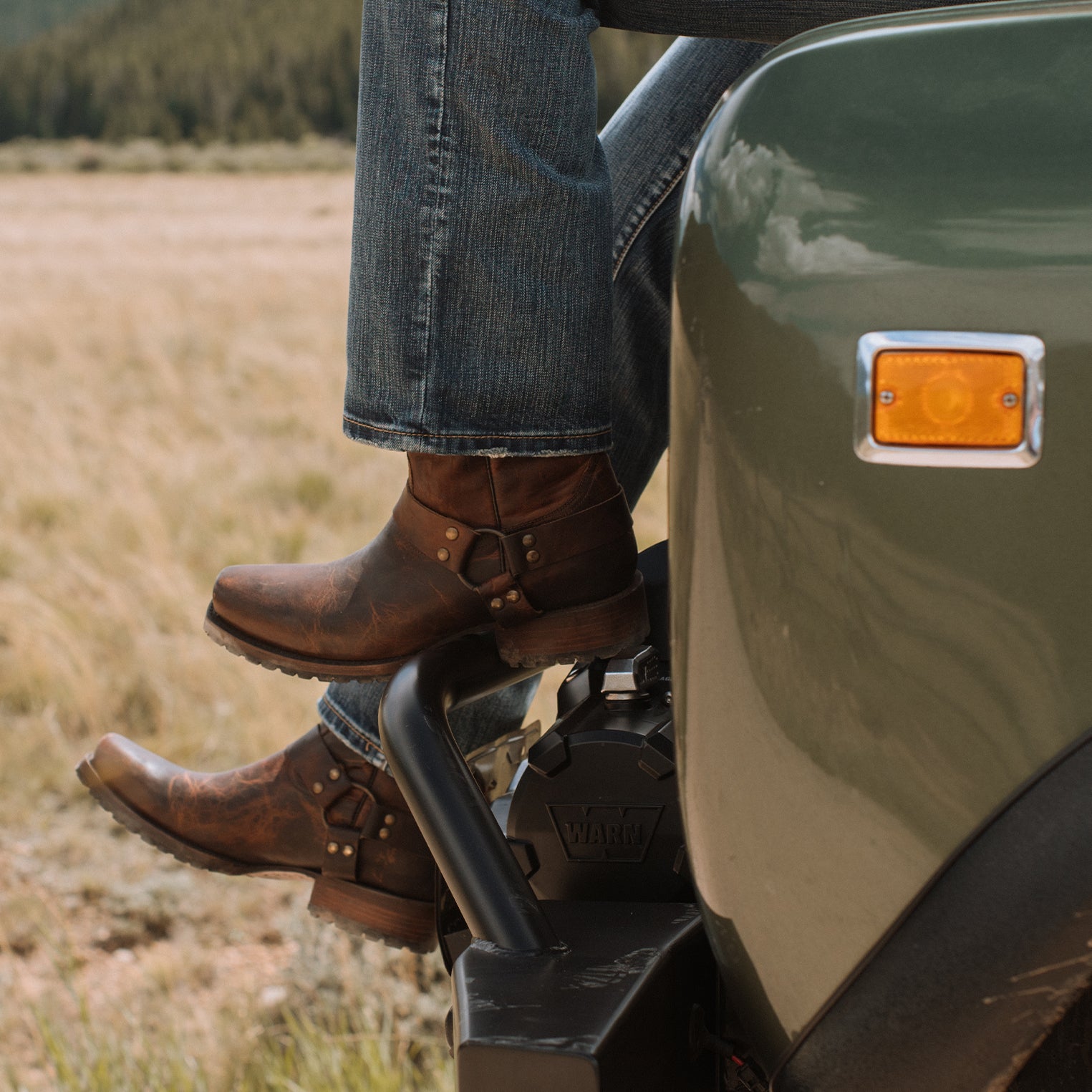 Classic Heritage Harness Boots for Men
