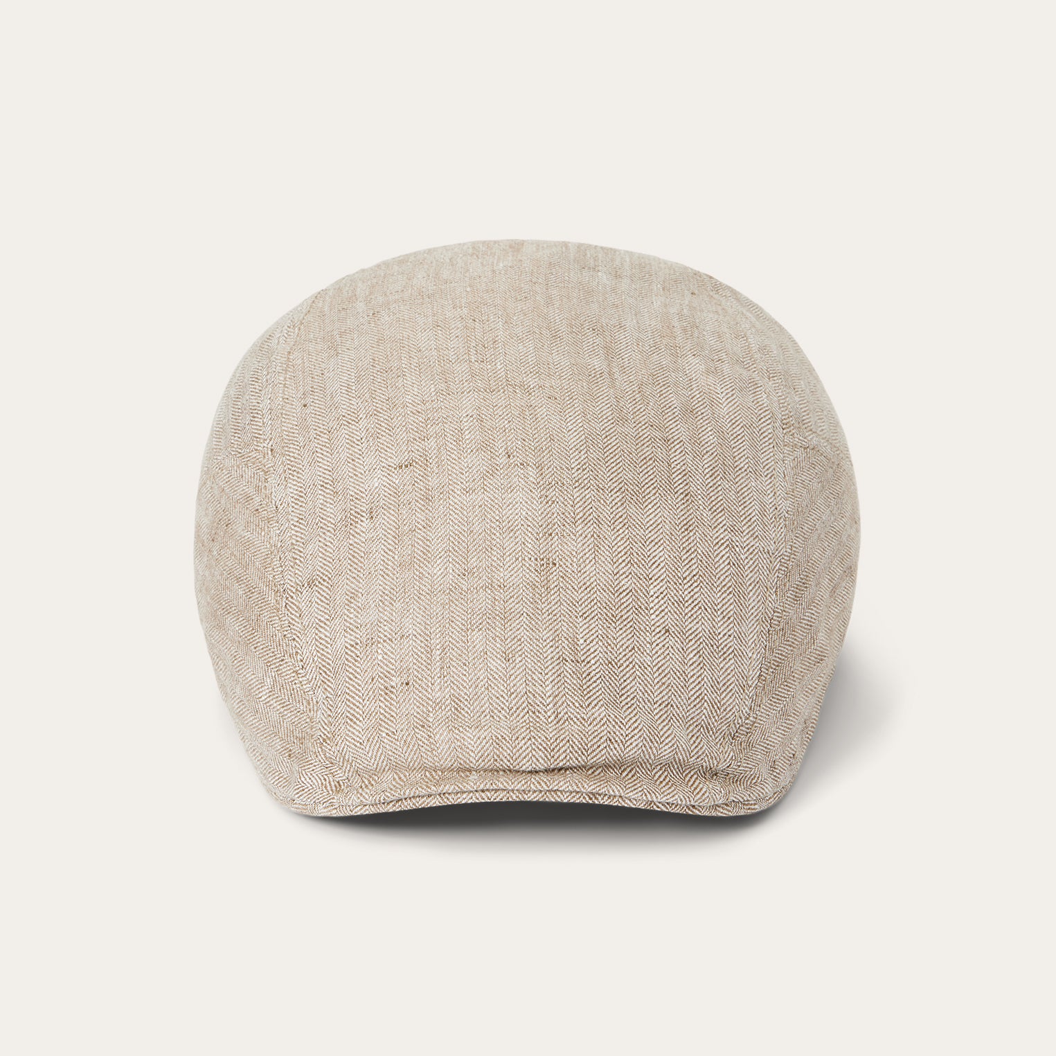 Stylish Herringbone Linen Ivy Cap for Men