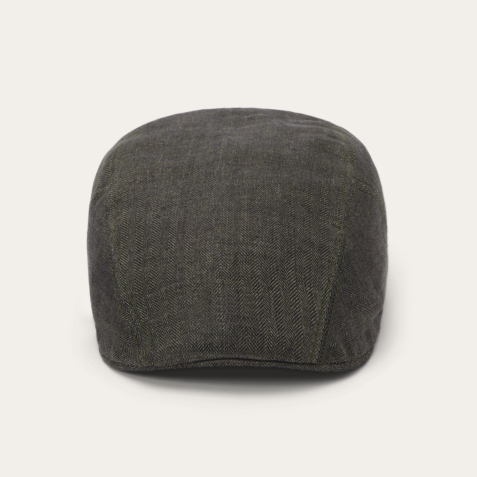 Stylish Herringbone Linen Ivy Cap for Men