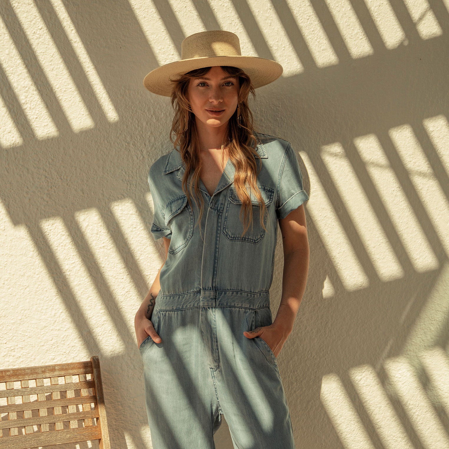 Classic Highlands Straw Hat for Sun Protection
