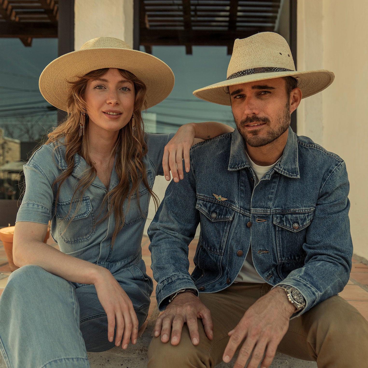 Classic Highlands Straw Hat for Sun Protection