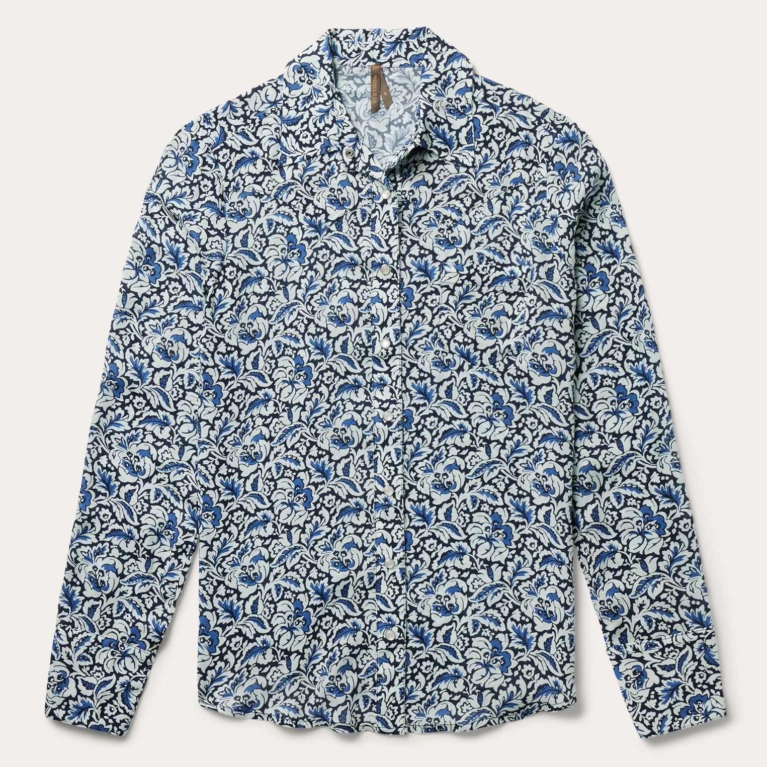 Indigo Print Shirt - Stylish Tapestry Design