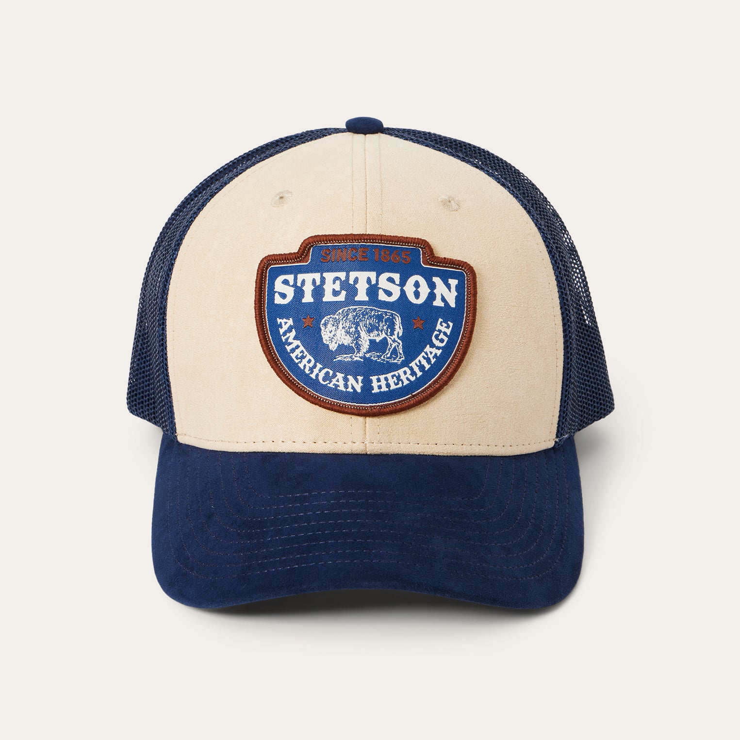 Arrowhead Khaki Trucker Hat with Patch