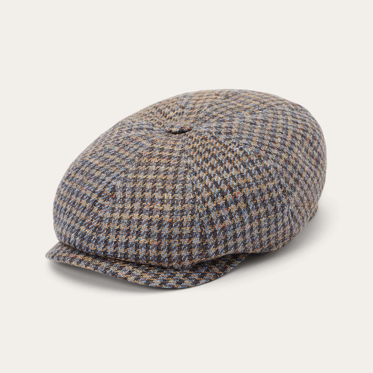 Houndstooth Linen-Cotton Hatteras Fabric