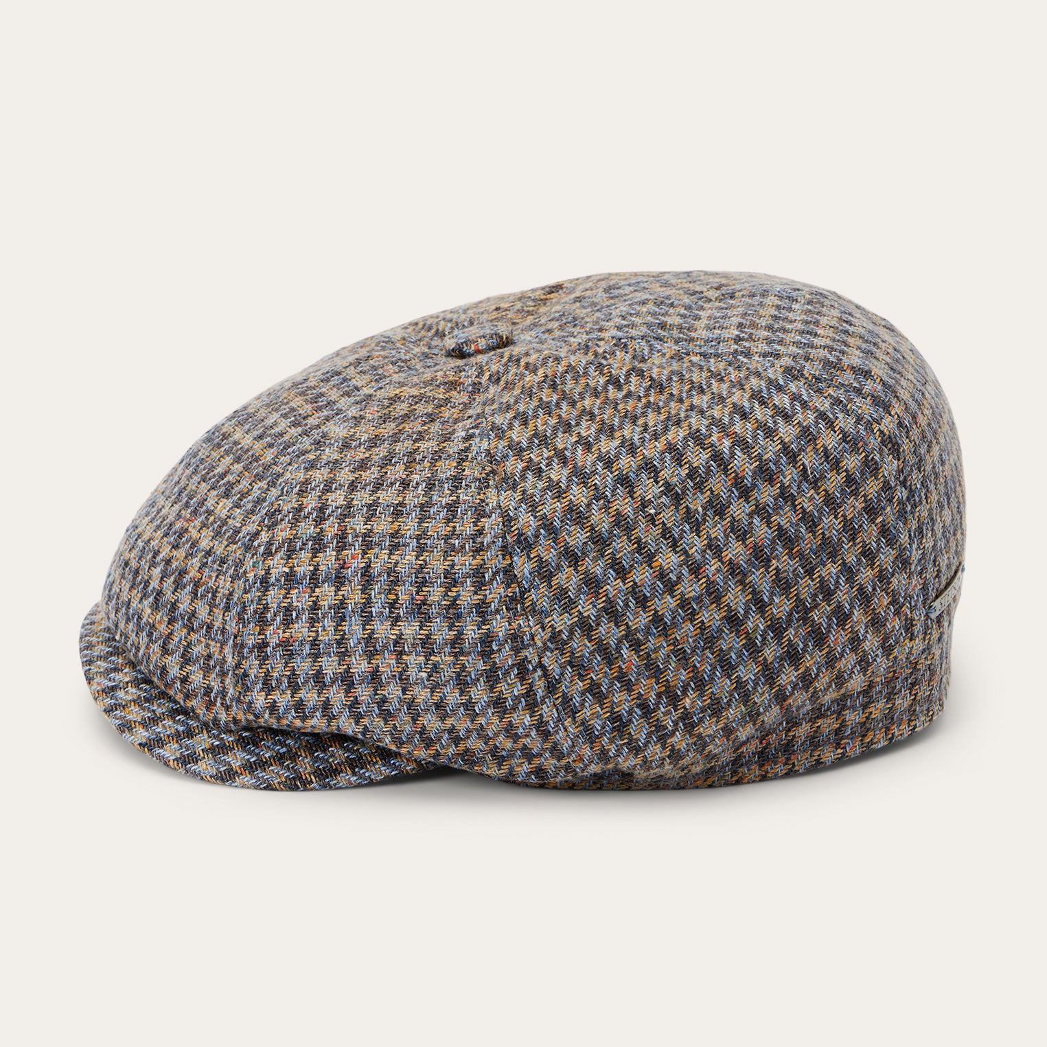 Houndstooth Linen-Cotton Hatteras Fabric