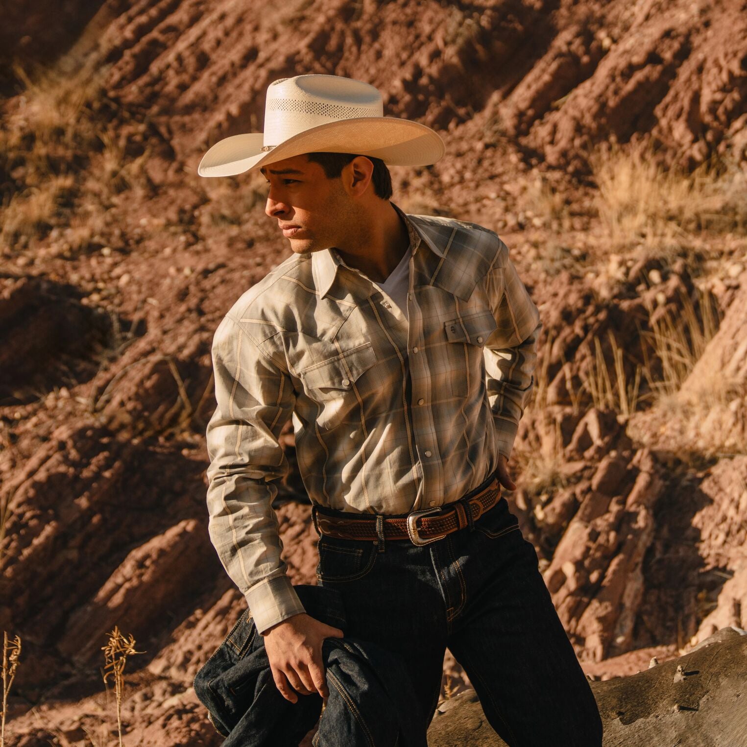 10X Straw Cowboy Hat by Lobo