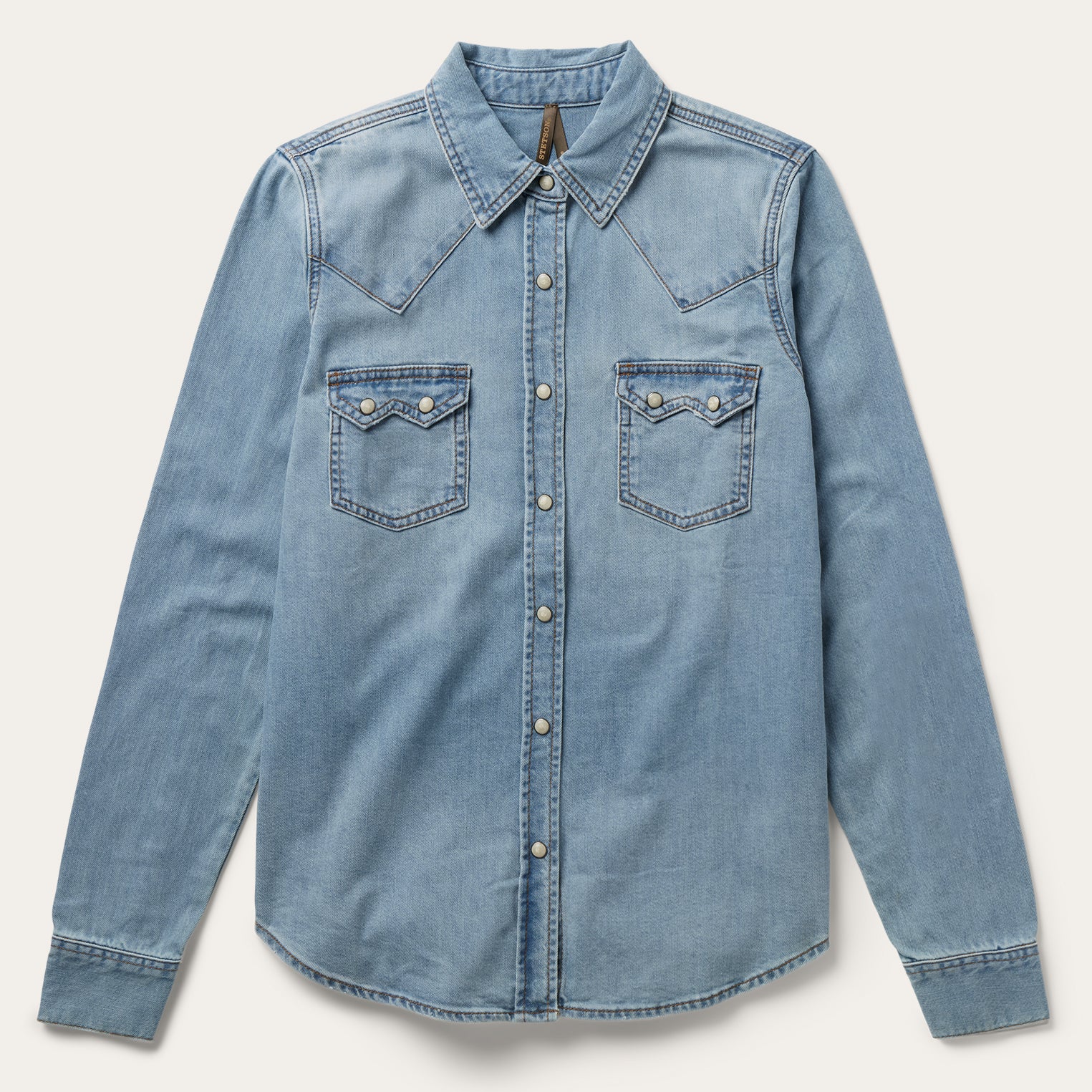 Relaxed Fit Denim Shirt for Men & Women