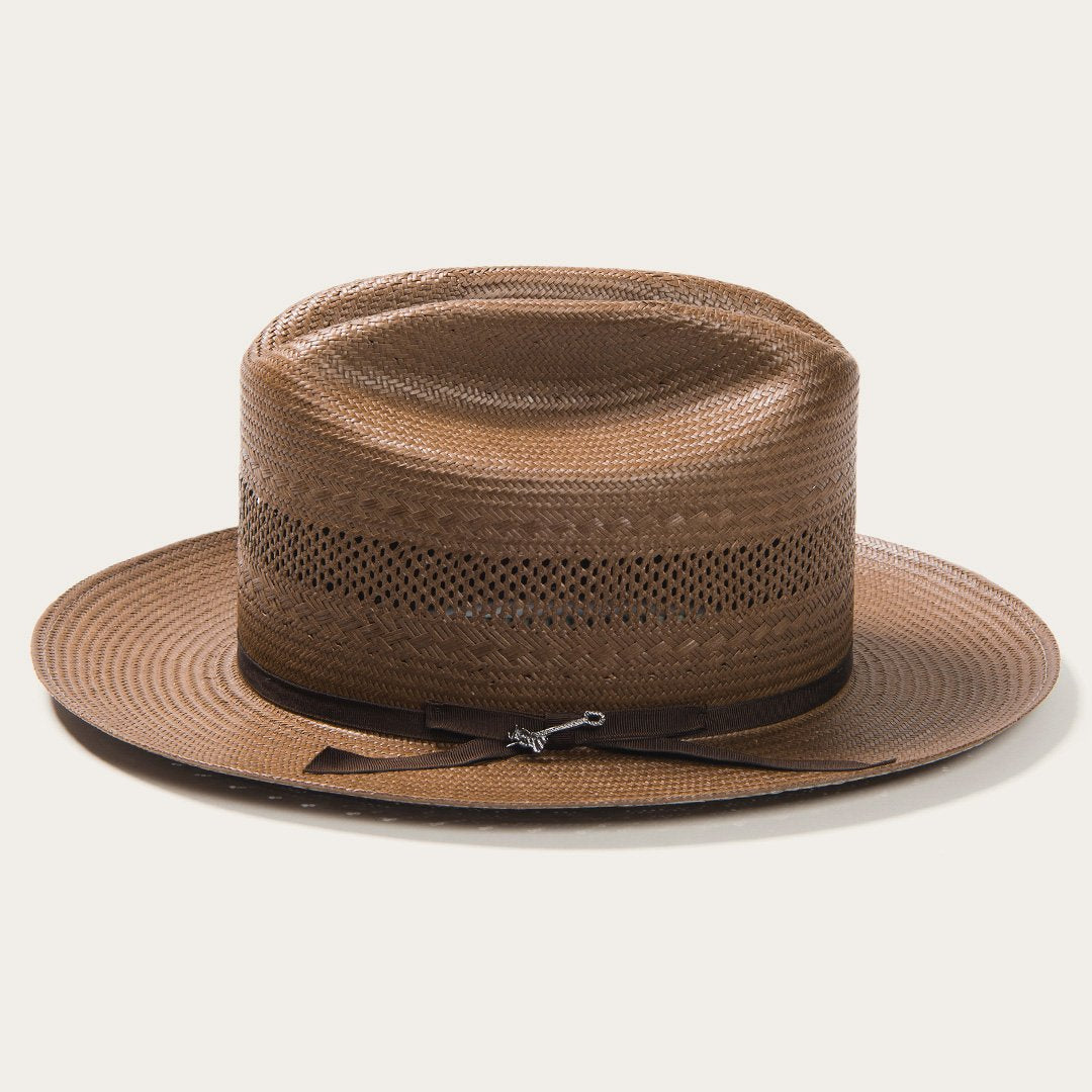 Vented Straw Cowboy Hat for Outdoor Comfort
