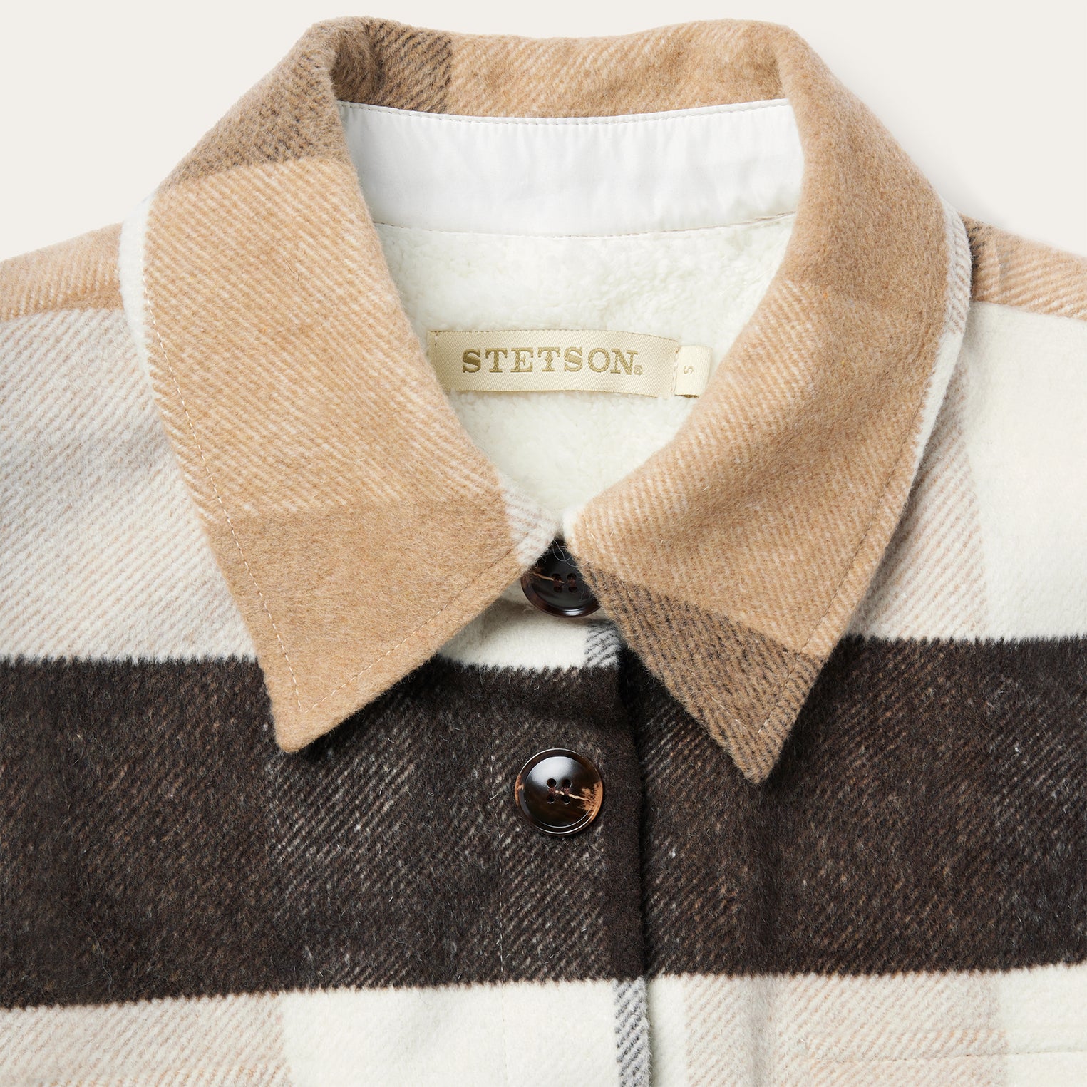 Stylish Oversize Plaid Shirt Jacket