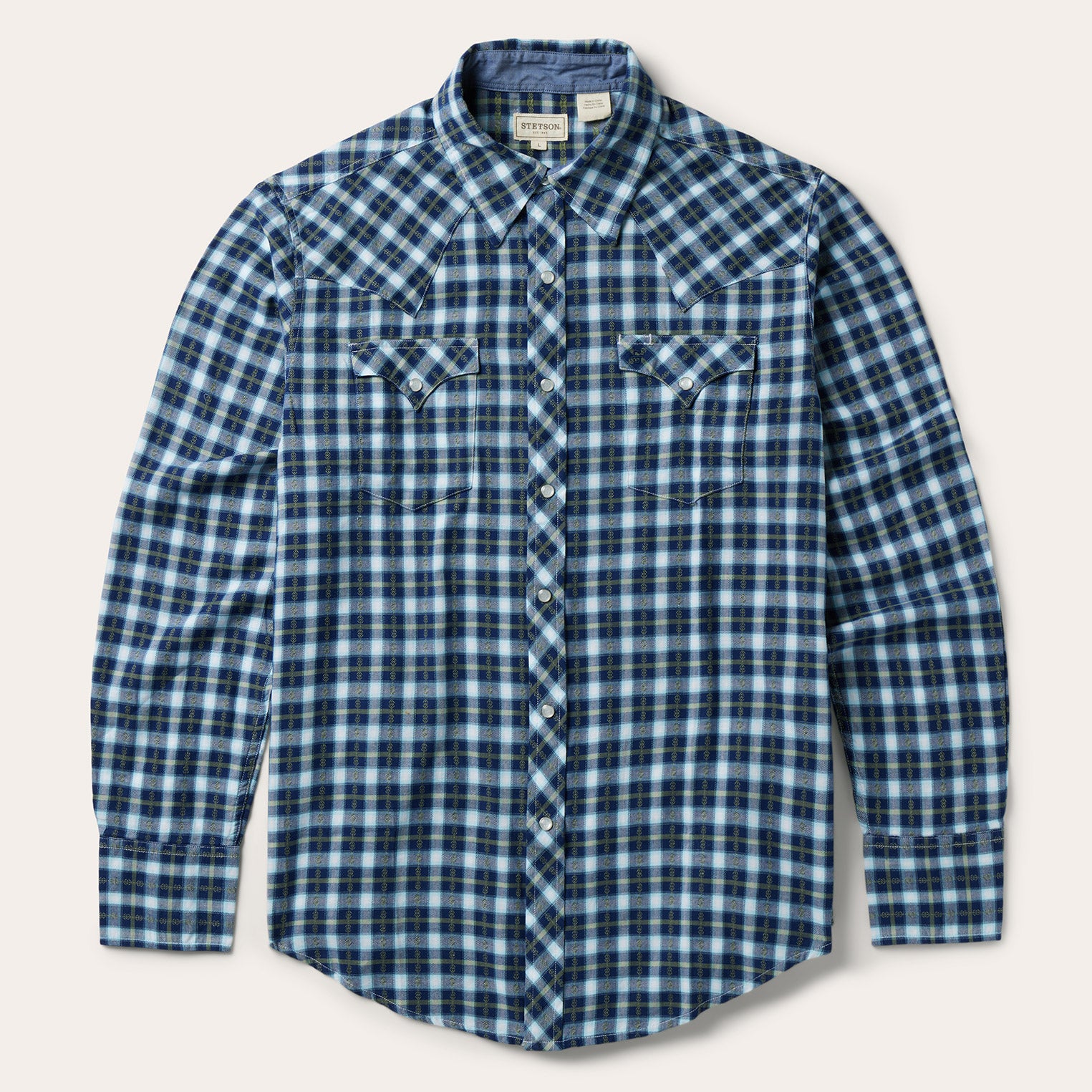 Classic Plaid Western Shirt for Men