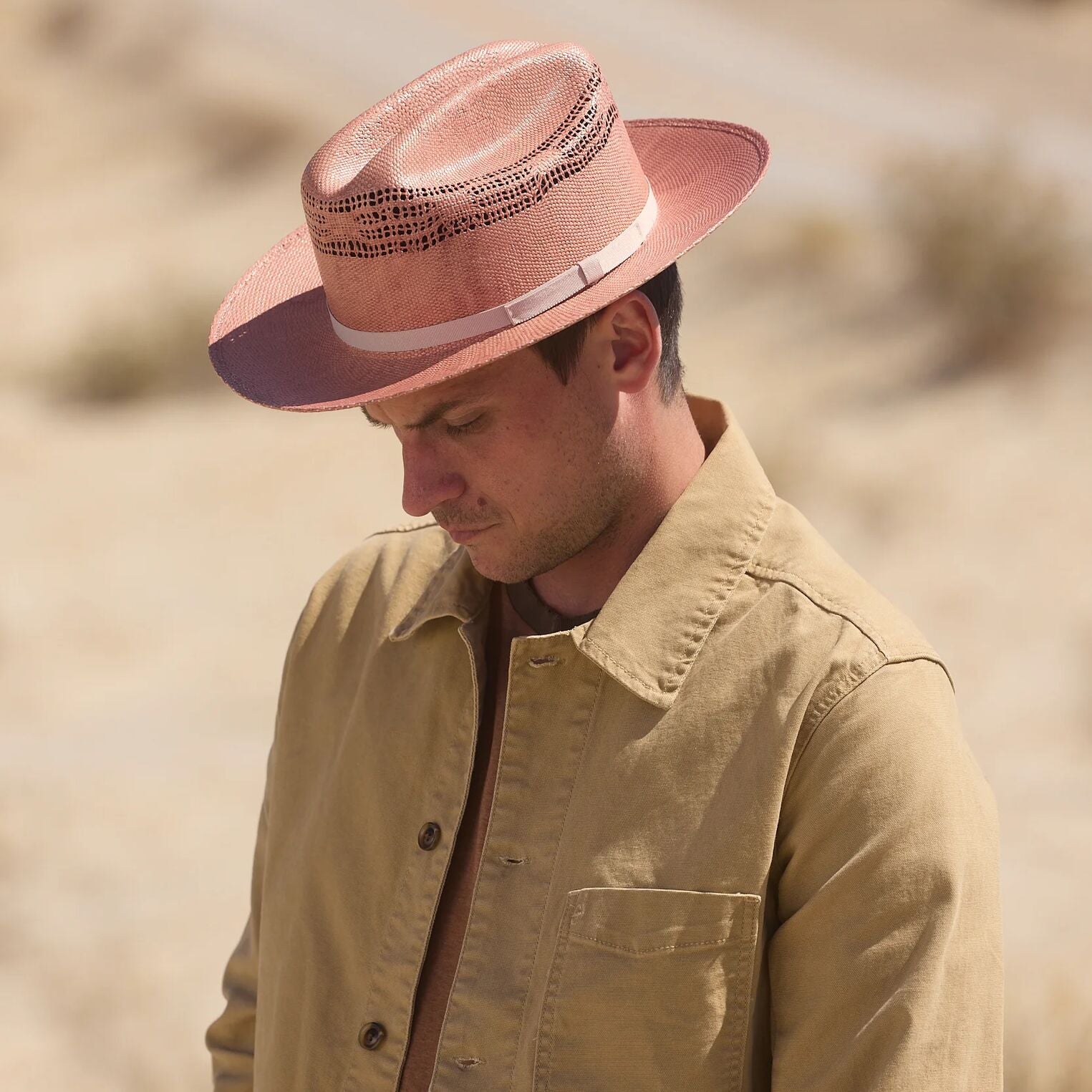 Stylish Redwood Straw Hat for Summer