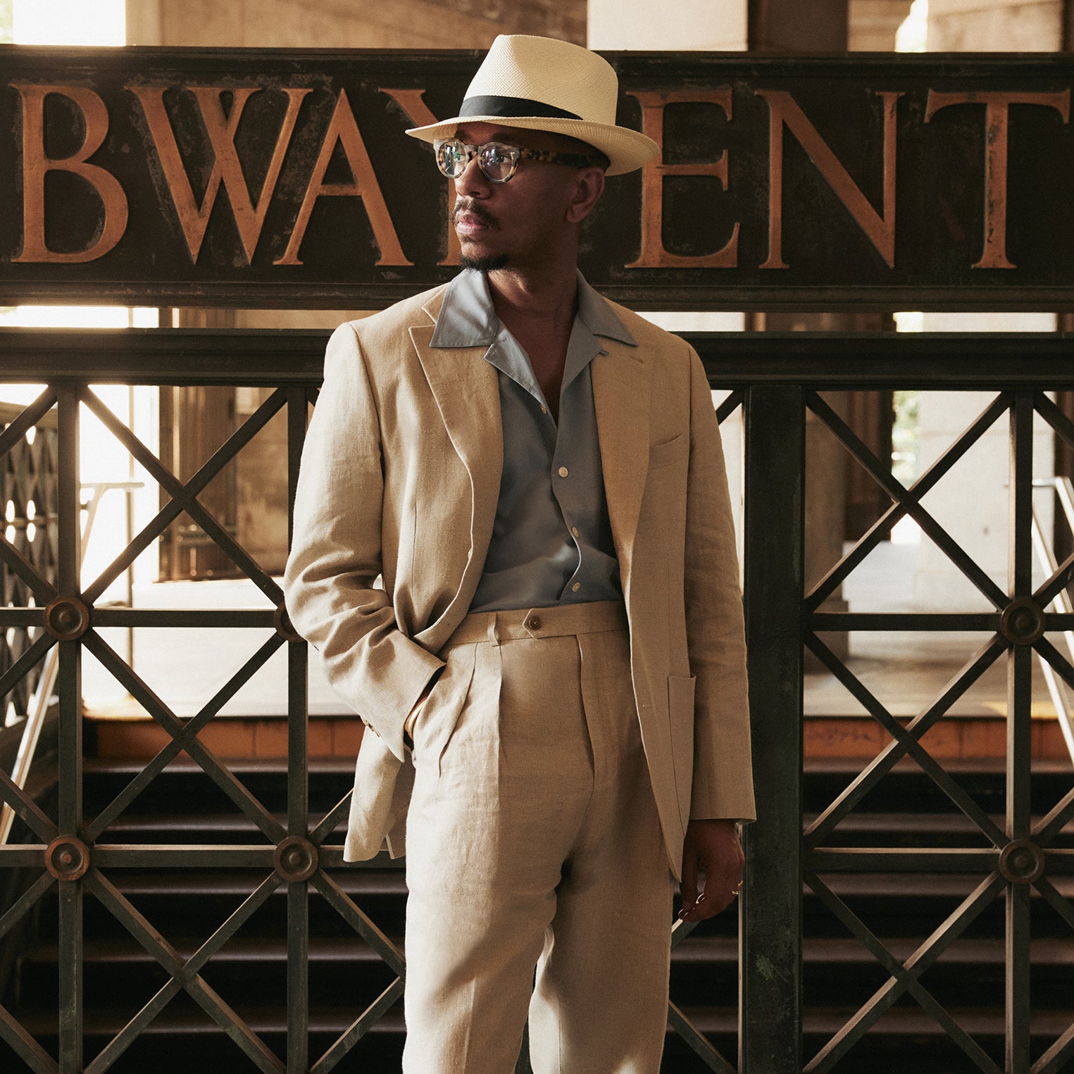 Classic Panama Fedora Hat for Men & Women