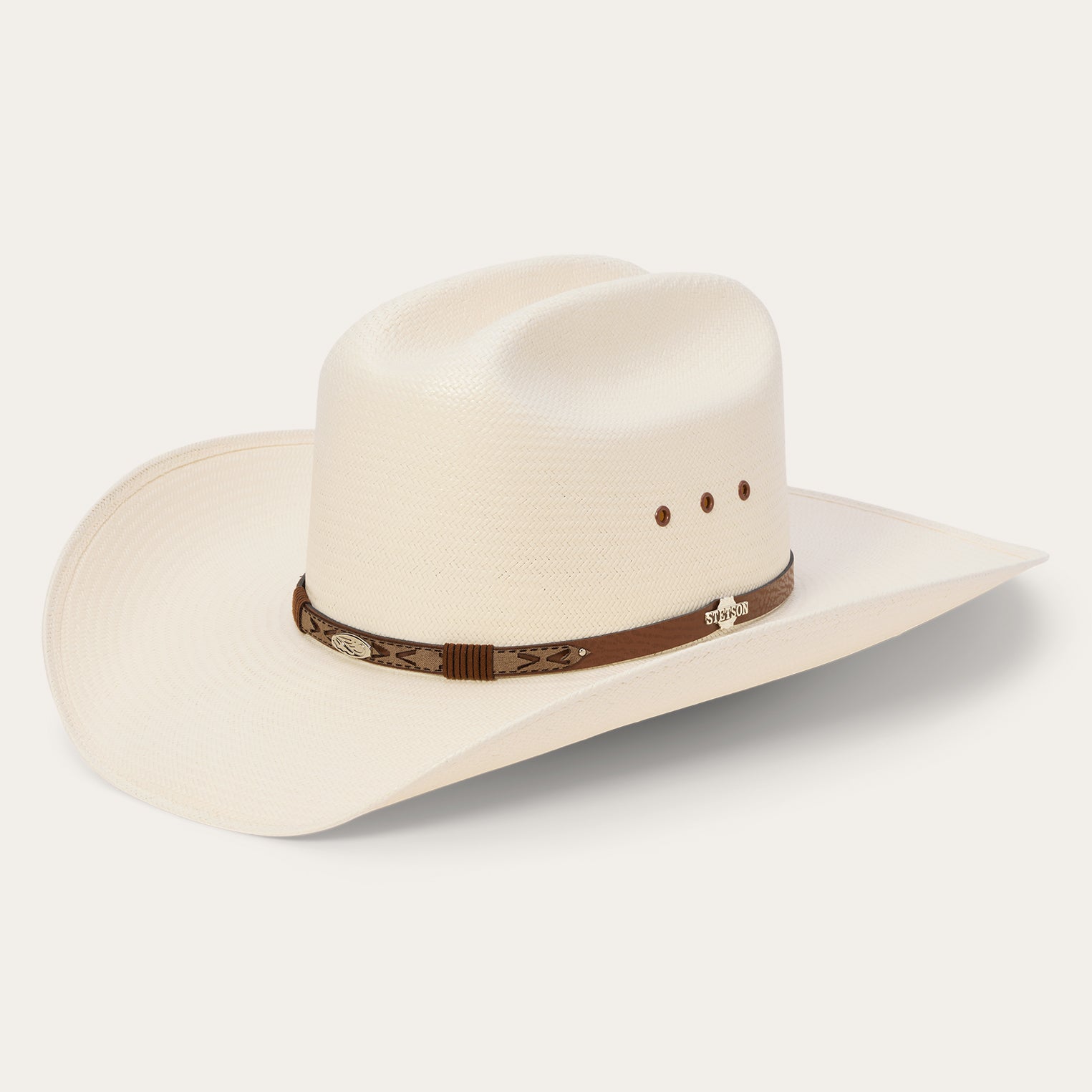 10X Straw Cowboy Hat for Rodeo & Outdoor