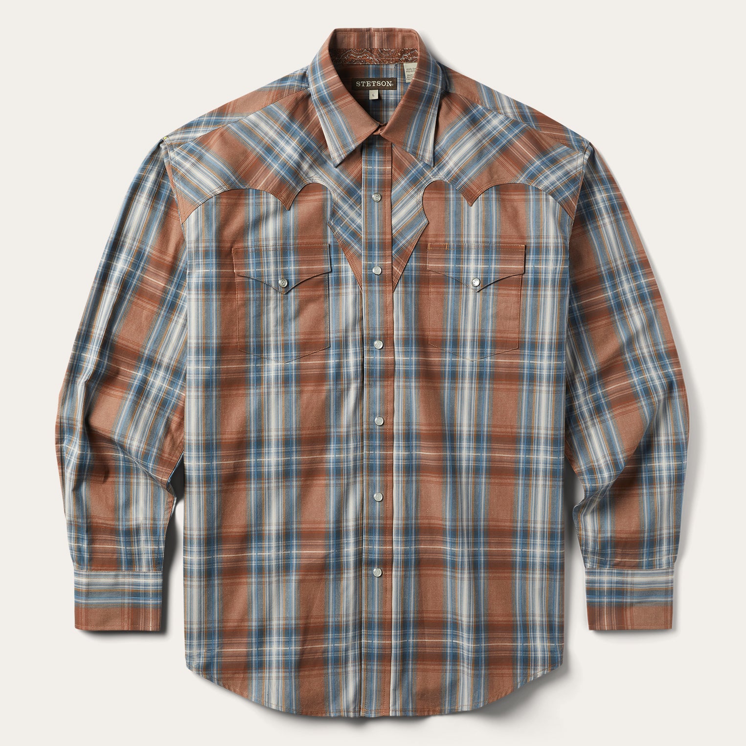 Classic Plaid Western Shirt for Men