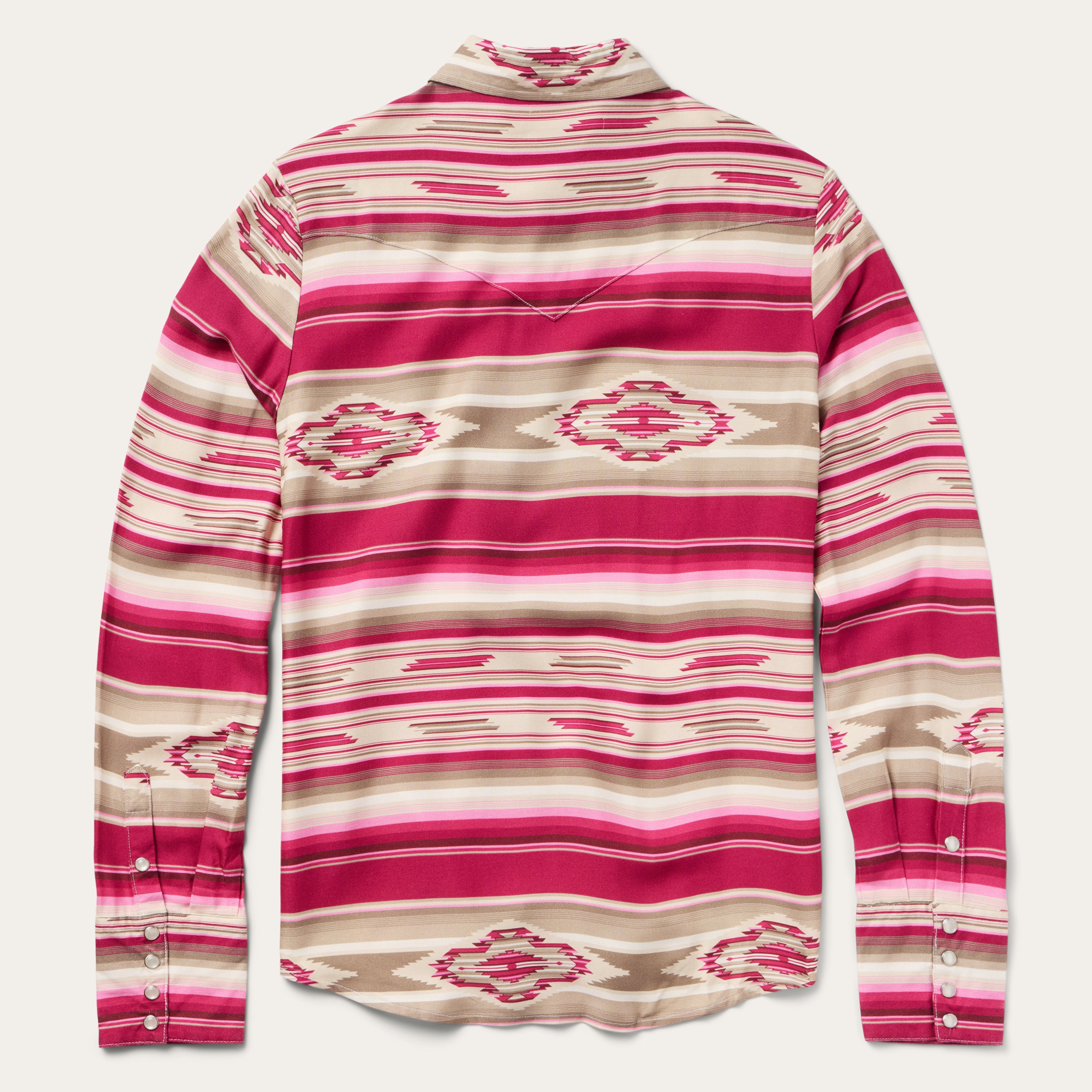 Western Serape Shirt for Men - Scarlet Style